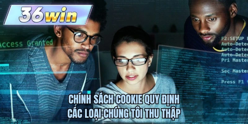 Chính sách cookie quy định các loại chúng tôi thu thập